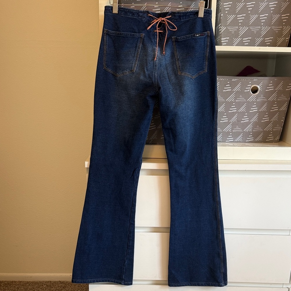LEI Indigo Women's Wide Leg Jeans
